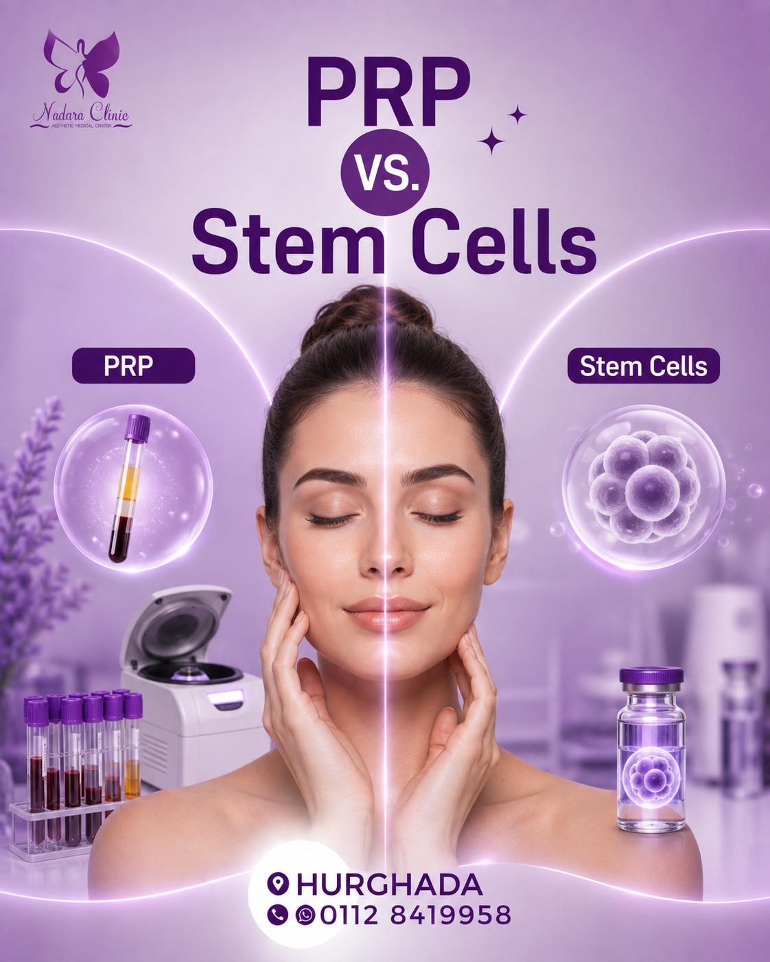 The difference between plasma and stem cells in Hurghada